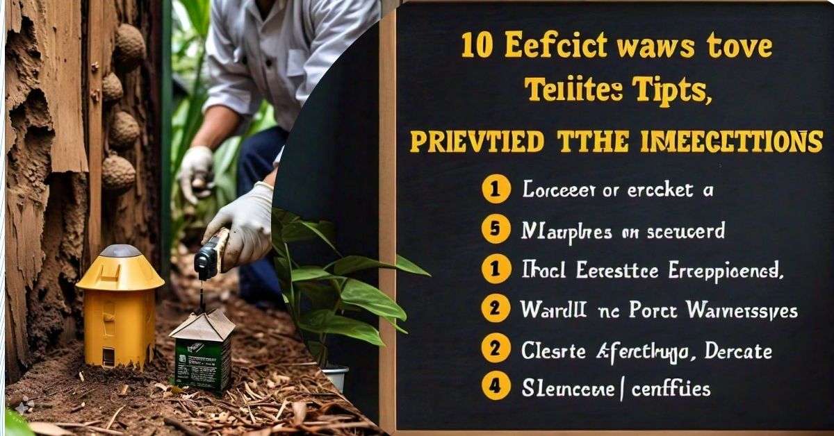 10 Effective Ways to Prevent Termite Infestations