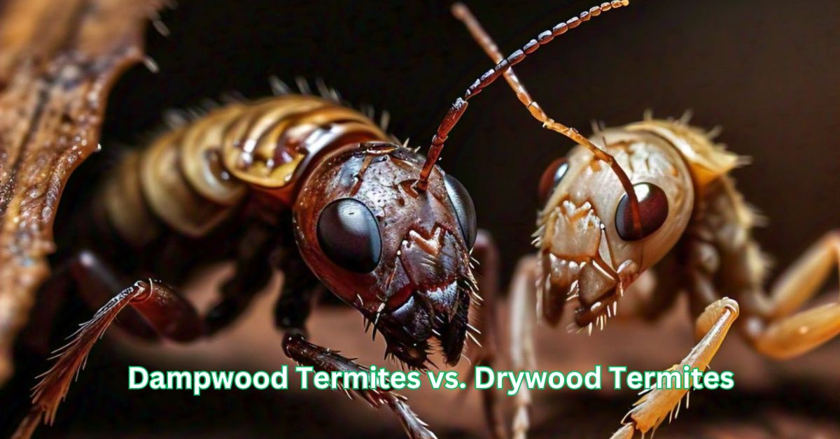 Dampwood Termites vs. Drywood Termites