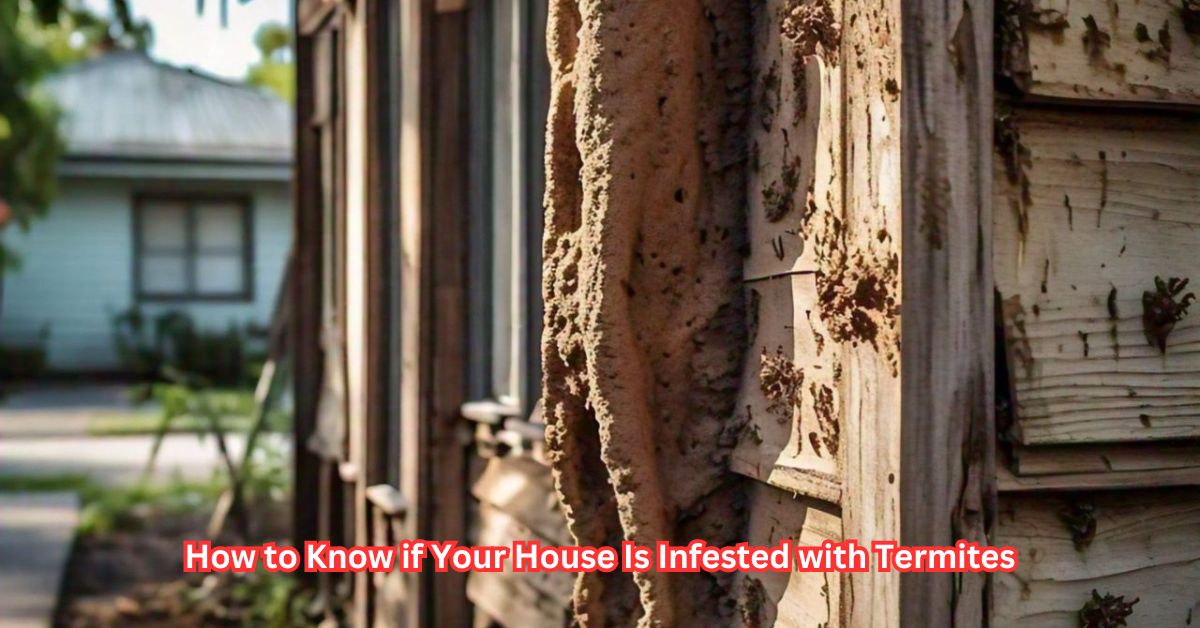 How to Know if Your House Is Infested with Termites