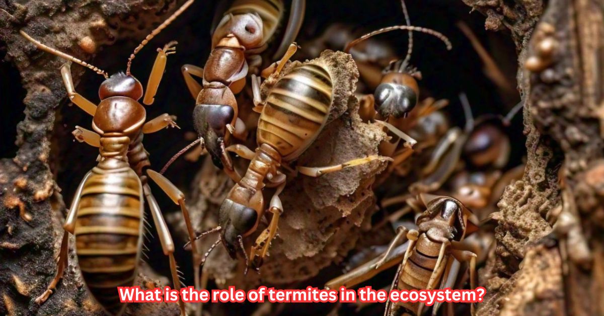 What is the role of termites in the ecosystem?