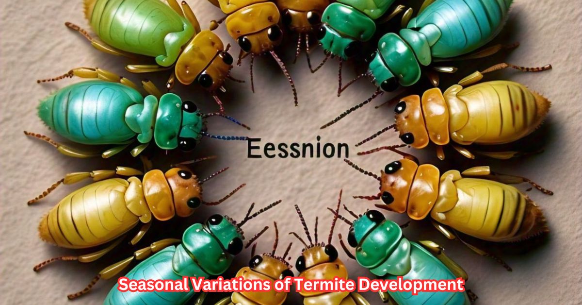 Seasonal Variations of Termite Development