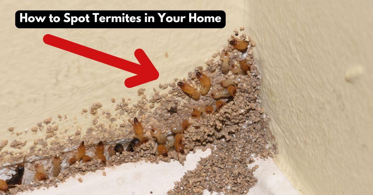 How to Spot Termites in Your Home